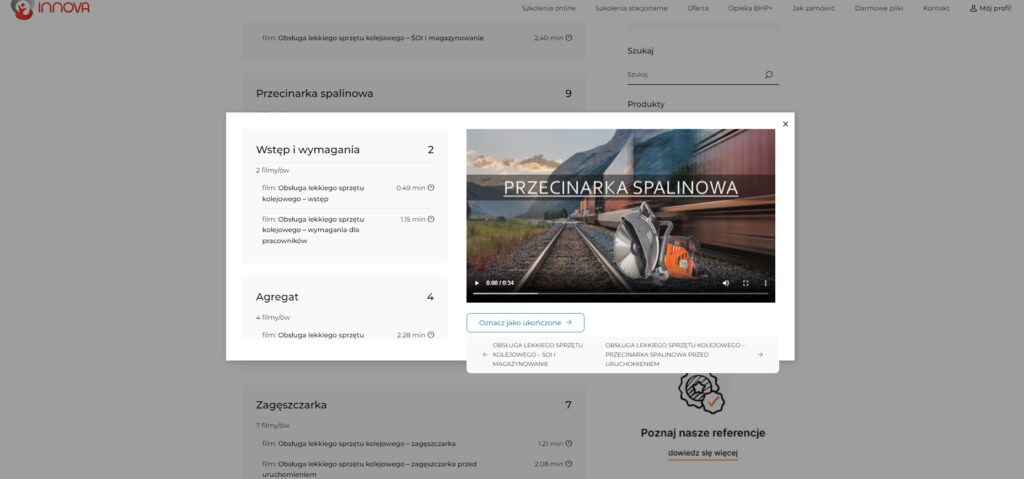 Przecinarka spalinowa kurs online lekkie narzędzia kolejowe innovation.org.pl